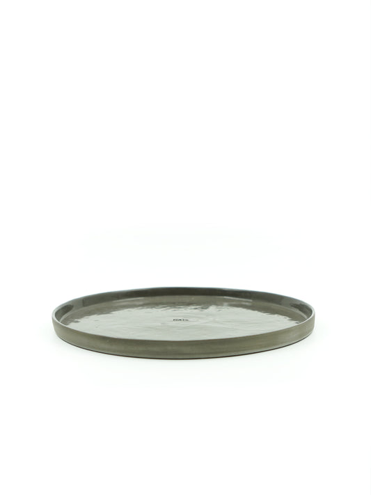 RHEA PLATE GREY – 25cm